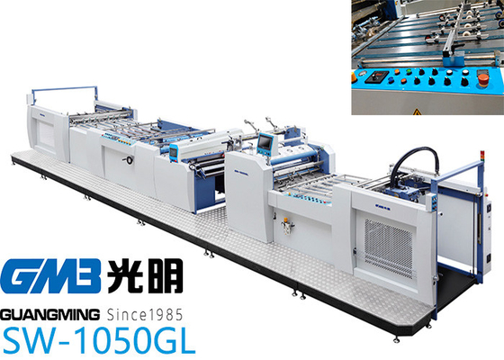 Chine Machine facile de stratification de papier d'opération 60 - 130℃ fonctionnant le commutateur - 1050GL fournisseur